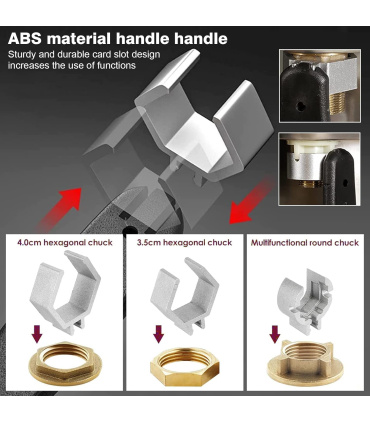 لوله گیر 4 کاره مخصوص شیرآلات و لوله فورتیکا FORTIKA مدل FA2874