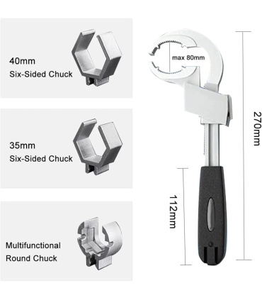 لوله گیر 4 کاره مخصوص شیرآلات و لوله فورتیکا FORTIKA مدل FA2874