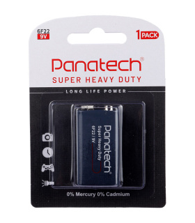 باتری کتابی Panatech Super Heavy Duty 6F22 9V
