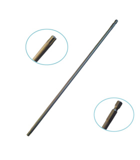 سری پیچ گوشتی سر دریلی ستاره T30 فوق بلند 30 سانتیمتری جنس S2 ای‌کی‌تی AKT تایوان