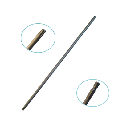 سری پیچ گوشتی سر دریلی ستاره T20 فوق بلند 30 سانتیمتری جنس S2 ای‌کی‌تی AKT تایوان