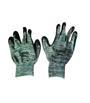 دستکش کار مشکی ضد برش سیگما (یک جفت)