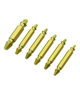 ست 6 عددی قلاویز چپگرد سر دریلی HSS ایزی اوت KOHLER