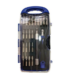 ست پیچ گوشتی 23 پارچه ساعتی الکترونیکی موبینس MOBINES مدل KZ-C037