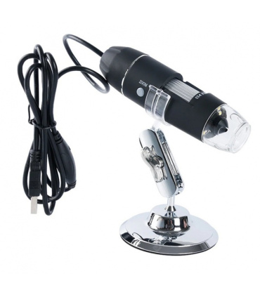 میکروسکوپ دیجیتال 1000X پایه چرخان USB ویندوز و آندروید