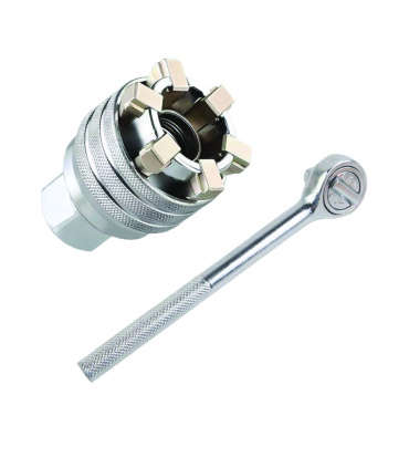 بکس متغیر سایز 10 تا 19 همه کاره درایو 3/8 بهمراه دسته جغجغه فورتیکا FORTIKA