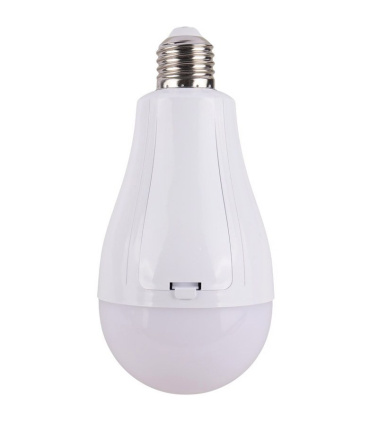 لامپ اضطراری شارژی 20 وات دو باتری 3.7 ولت با سرپیچ E27