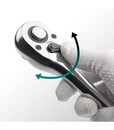 دسته بکس جغجغه ای درایو 3/8 خلاص‌کن‌سریع 72دنده استابون STABON مدل S38B