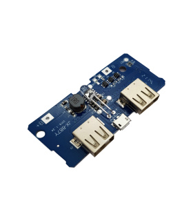 ماژول پاور بانک POWER BANK با خروجی 1A و 2A با نمایشگر وضعیت باتری مدل JX-887Y