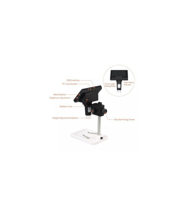 میکروسکوپ دیجیتال 1000X نمایشگر4.3" مدل DM4