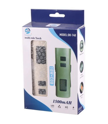 چراغ قوه کمپی و پاور بانک چند کاره Deepking DK-748