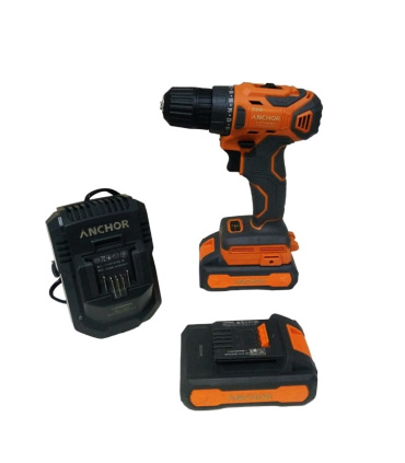 دریل شارژی چکشی تک باتری براشلس 20 ولت 2سرعته آنکور مدل DCE15 گارانتی 12 ماهه