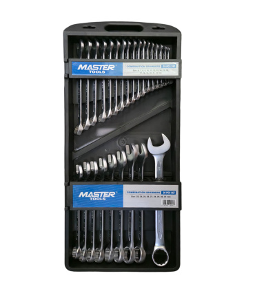 ست آچار یکسر رینگی 26 عددی جعبه ای 6تا32 مستر تولز MASTER TOOLS مدل MT110-26B