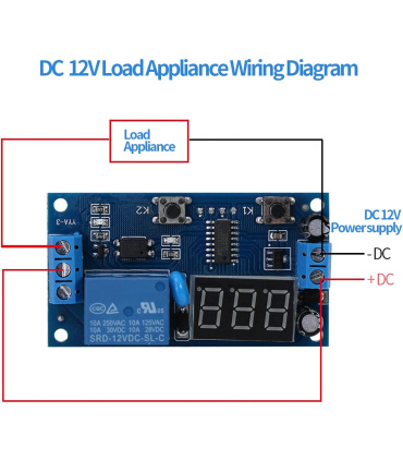 ماژول تایمر با رله و نشانگر YYA-3