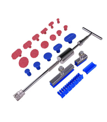 ابزار صافکاری تقه ای تگرگ کش چسبی بهمراه متعلقات الکا تولز LK TOOLS مدل H2177