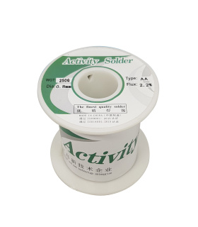 سیم لحیم 250 گرم قطر 0.8میلیمتر 63قلع/37سرب ژونگ شی ZHONGSHI