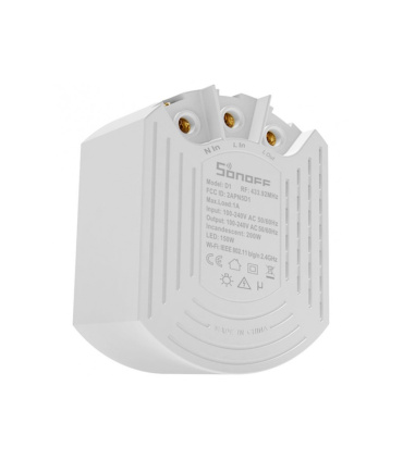 دیمر هوشمند وای فای SONOFF D1 با قابلیت کنترل از طریق WiFi و ریموت 433MHz