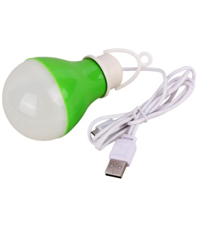 چراغ لامپی LED USB سیار 5 ولت خودرو و کمپی | رنگ بندی مختلف