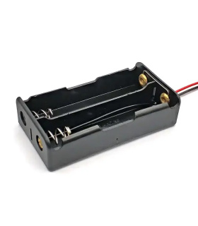 جا باطری / باتری لیتیومی دو تایی موازی مخصوص باتری های 18650