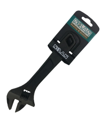 آچار فرانسه مشکی سایز 8 اینچ / 200 میلیمتر نولان NOLAN