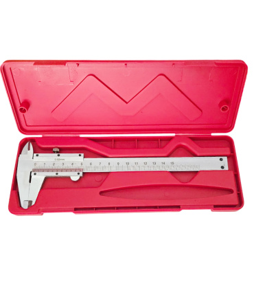 کولیس استنلس استیل 15 سانتی‌ متر مدل ESK جعبه قرمز