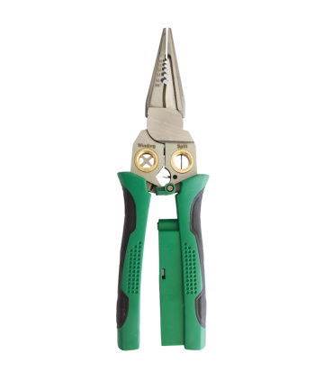 انبر سیم لخت کن و سیم چین چندکاره حرفه ای با فازمتر القایی