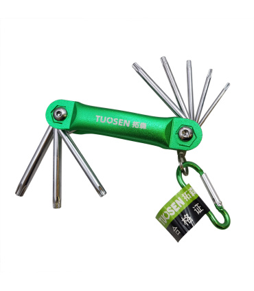 آچار آلن ستاره ای T شکل چاقویی 8 عددی توسین TUOSEN مدل 12298