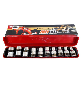 آچار بکس E  مجموعه 10 عددی درایو 1/2