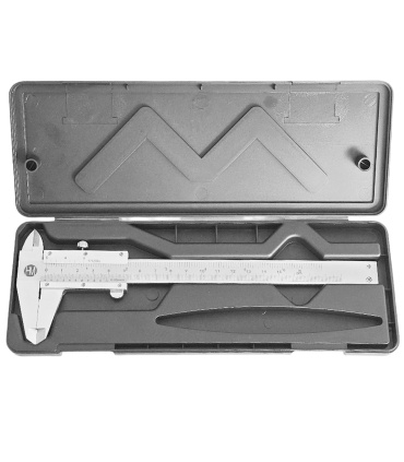 کولیس استیل 0-150 میلیمتر / 15 سانت مدل HM جعبه مشکی