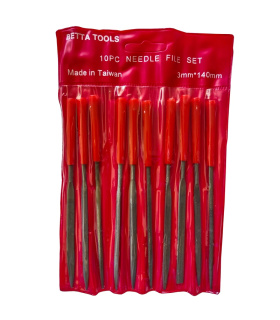ست سوهان 10 عددی زرگری بتاتولز BETTA TOOLS با کیف