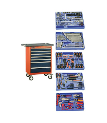 جعبه عظیم ابزار 266 پارچه جنیوس GENIUS مدل MS-266TS | پسکرایه