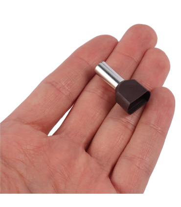 وایرشو دوبل روکش دار سایز 10 بسته 100 عددی Hyundai Electric مدل TE10-14 قهوه ای