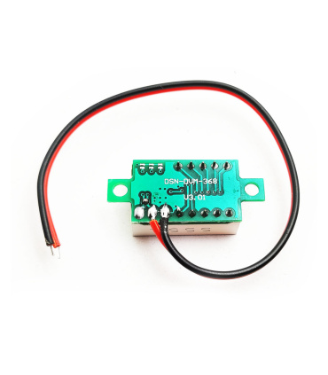 ماژول ولت متر 4.5 تا 30 ولت سایز 0.36 اینچ با سون سگمنت رنگ قرمز