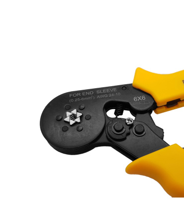 آچار پرس سر سیم وایرشو زن 6 طرفه دیتک RDEER مدل RT-6F