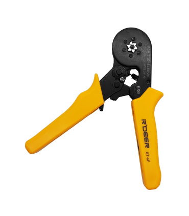 آچار پرس سر سیم وایرشو زن 6 طرفه دیتک RDEER مدل RT-6F