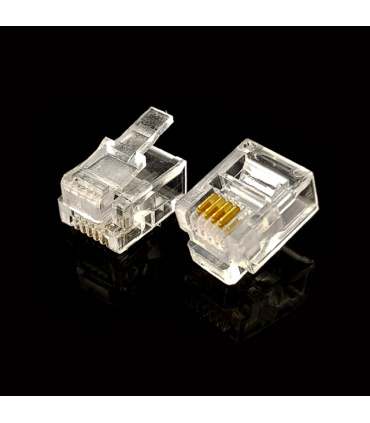 سر سوکت نری خط تلفن 6P4C