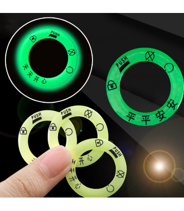 برچسب شب نما دور سوییچ خودرو  (شب رنگ سوئیچ )