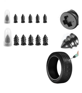 پیچ پنچرگیری لاستیک خودرو ست 10 عددی