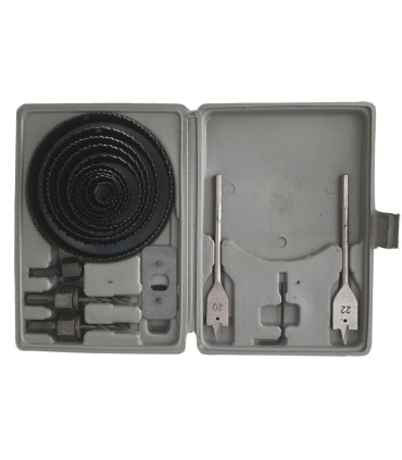 ست 19 عددی مته و گرد بر چوب ویسوس VISUS مدل 19P