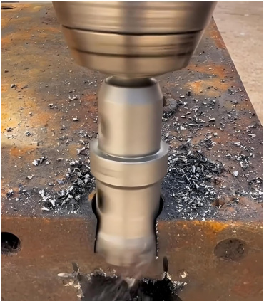 مته گردبر استیل سایز 35mm سر الماس مدل TCT35