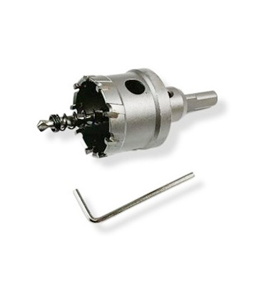 مته گردبر استیل سایز 40mm سر الماس مدل TCT40