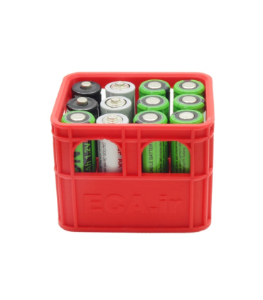 اورگانایزر باتری قلمی AA طرح جعبه نوشابه