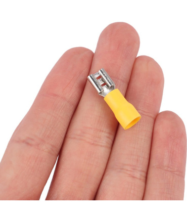 سوکت سرسیم کولری Hyundai Electric بسته 100 عددی مدل FDD5.5-250