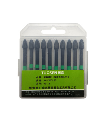 نوک پیچ گوشتی شارژی چهارسو PH2 توسین TUOSEN مدل 99172