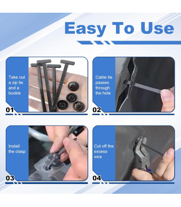 بست دکمه ای کمری پلاستیکی 9 سانتی BZD ( جایگزین خار های پلاستیکی )