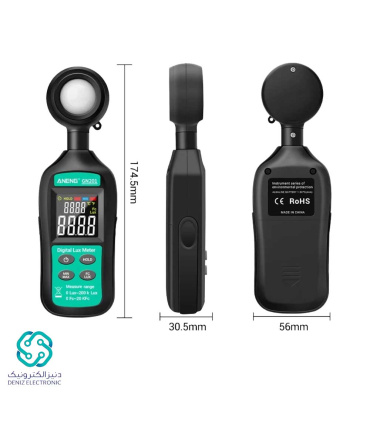 لوکس متر و نور سنج دیجیتال آننگ ANENG مدل GN201