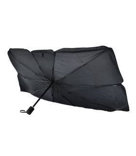 آفتابگیر خودرو مدل چتری همراه با کیف چرمی