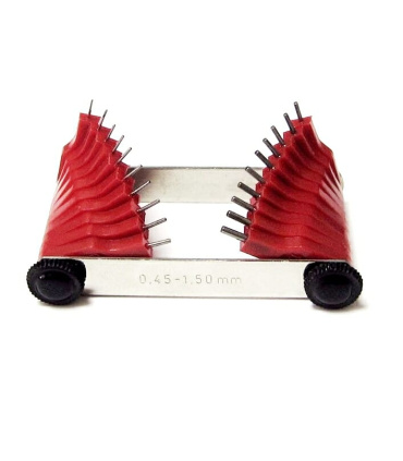 پین گیج نری 20تایی تست و اندازه گیری سوراخ سایز 0.45 تا 1.5 میلیمتر الکاتولز LKTOOLS  مدل S001A