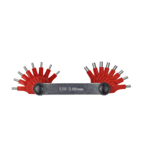 پین گیج نری 16تایی تست و اندازه گیری سوراخ سایز 1.5 تا 3.00 میلیمتر الکاتولز LKTOOLS  مدل S001B