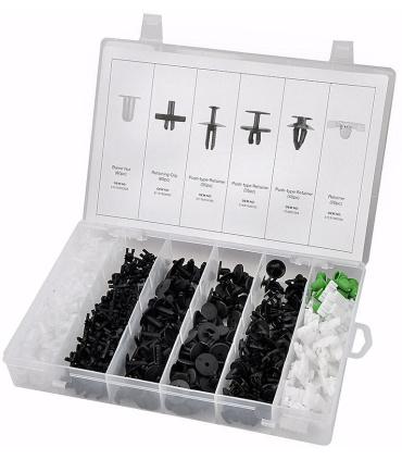 کیت 290 عددی انواع خار پلاستیکی رودری و تریم خودروهای بی ام و الکاتولز LKTOOLS مدل Z0230